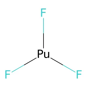 Plutonium trifluoride structure