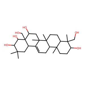 Protoaescigenin structure