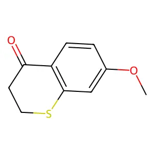 7-Methoxythiochroman-4-one structure