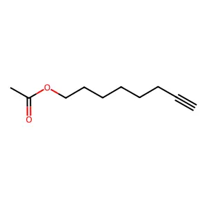 7-Octyn-1-ol, 1-acetate structure