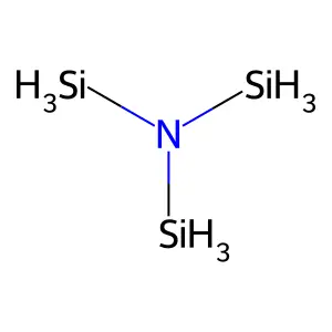 Trisilylamine structure