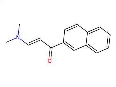 2-Propen-1-one, 3-(dimethylamino)-1-(2-naphthalenyl)- structure
