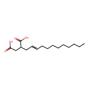 2-(2-Dodecen-1-yl)butanedioic acid structure