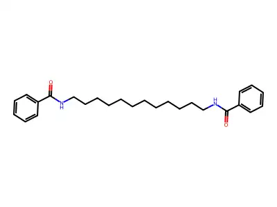 Benzamide, N,N'-1,12-dodecanediylbis- structure