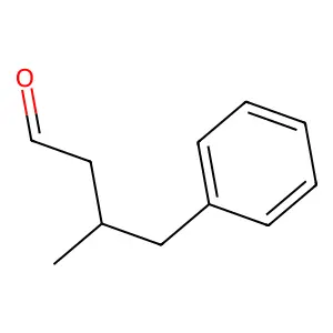 3-Methyl-4-phenylbutyraldehyde structure