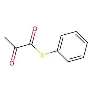 S-phenyl 2-oxopropanethioate structure