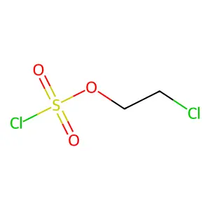 Chlorosulfuric acid, (2-chloroethyl) ester structure