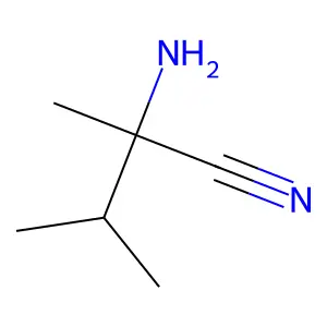 2-Amino-2,3-dimethylbutyronitrile structure