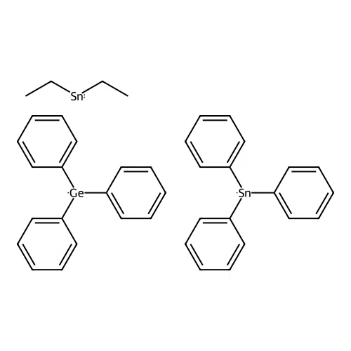 diethyltin,triphenylgermanium,triphenyltin structure