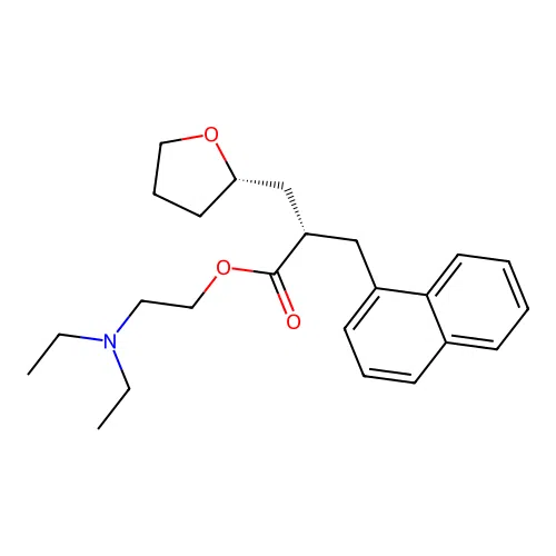 Naftidrofuryl structure