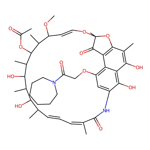 Rifamycin B azepinide structure