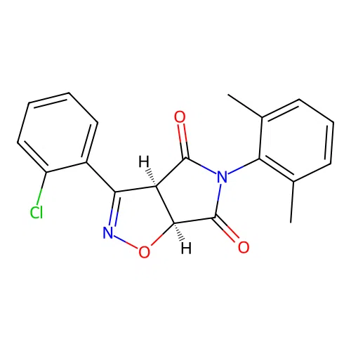 C19H15ClN2O3 structure