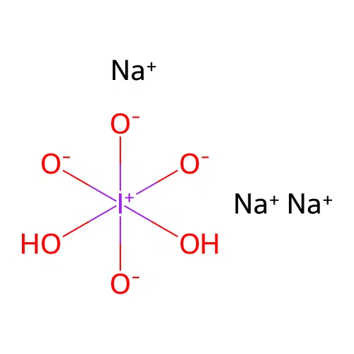 Periodic acid (H5IO6), sodium salt (1:3) structure