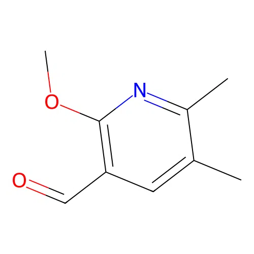 2-Methoxy-5,6-dimethylpyridine-3-carbaldehyde structure