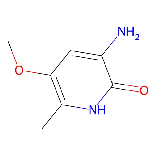 3-amino-5-methoxy-6-methylpyridin-2(1H)-one structure