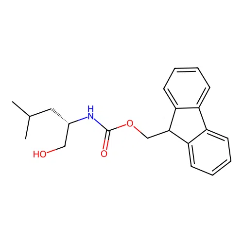 Fmoc-L-leucinol structure