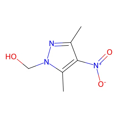 (3,5-Dimethyl-4-nitro-pyrazol-1-yl)-methanol structure