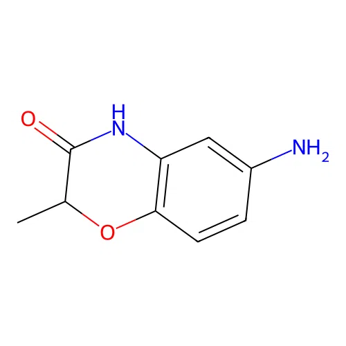 6-amino-2-methyl-3,4-dihydro-2H-1,4-benzoxazin-3-one structure