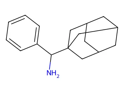 Adamantan-1-yl(phenyl)methanamine structure