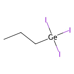 Germane, propyltriiodo- structure
