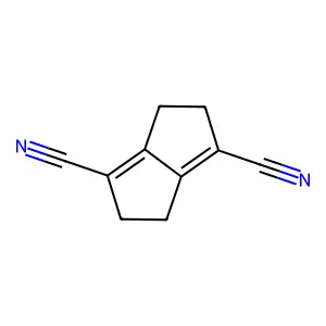 1,4-Pentalenedicarbonitrile, 2,3,5,6-tetrahydro- structure