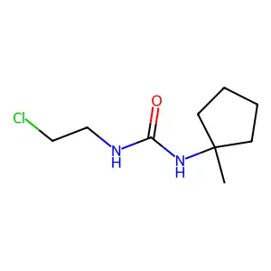 1-(2-Chloroethyl)-3-(1-methylcyclopentyl)urea structure
