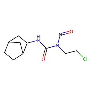 Urea, N'-bicyclo(2.2.1)hept-2-yl-N-(2-chloroethyl)-N-nitroso- structure