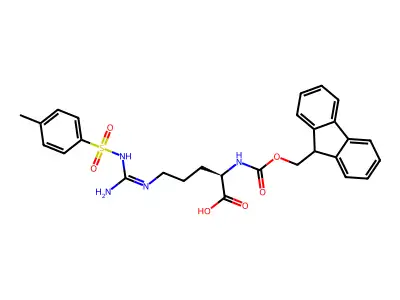Fmoc-Arg(Tos)-OH structure