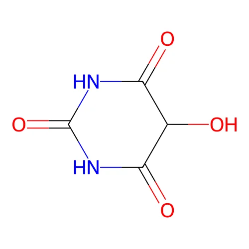 5-Hydroxy-2,4,6(1H,3H,5H)-pyrimidinetrione structure