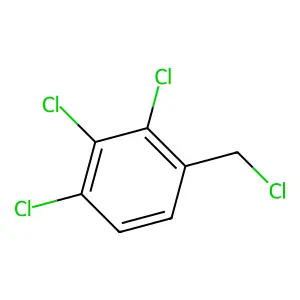 alpha,2,3,4-Tetrachlorotoluene structure