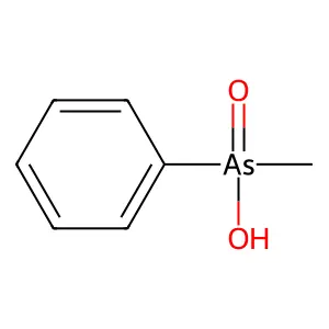Arsenic acid, methylphenyl- structure