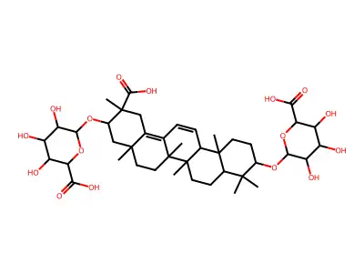 Glyyunnanprosapogenin D structure