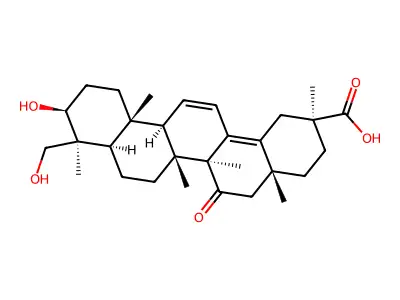 Glyyunnansapogenin F structure