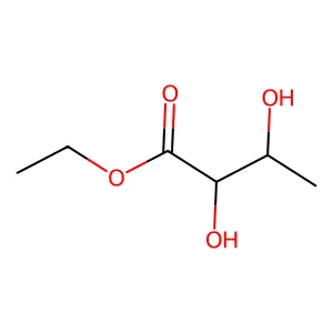 ethyl (2S,3R)-2,3-dihydroxybutanoate structure