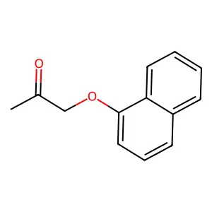 (1-Naphthyloxy)acetone structure