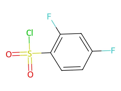 2,4-Difluorobenzenesulfonyl Chloride structure
