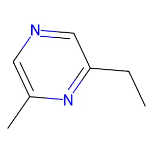 2-Ethyl-6-methylpyrazine structure