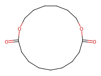 1,8-Dioxacycloheptadecane-9,17-dione structure