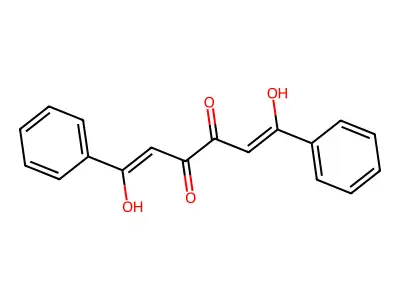(Z,Z)-3,4-Dihydroxy-1,6-diphenyl-2,4-hexadiene-1,6-dione structure