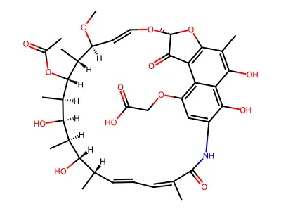 Rifaximin Impurity B structure