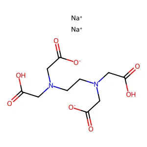 EDTA disodium salt structure