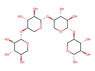 beta-D-xylotetraose structure
