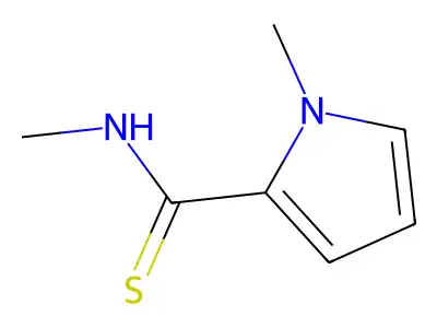 1H-Pyrrole-2-carbothioamide, N,1-dimethyl- structure