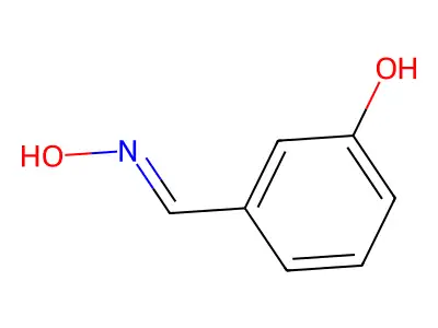3-[(Hydroxyimino)methyl]phenol structure