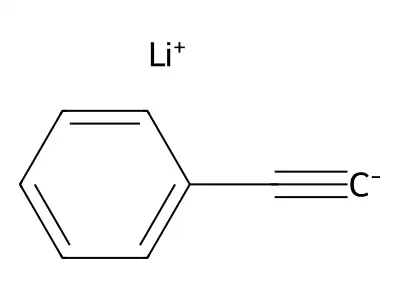 Lithium phenylacetylide structure