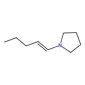 1-Pent-1-enylpyrrolidine structure