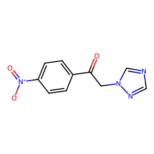 1-(4-Nitrophenyl)-2-(1,2,4-triazol-1-yl)ethanone structure