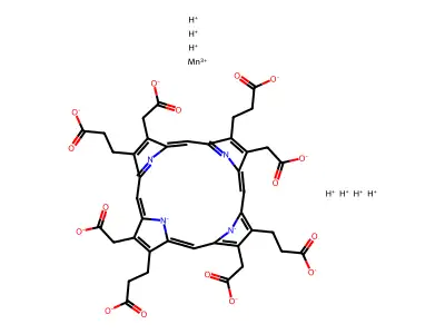 Mn(III) Uroporphyrin I structure