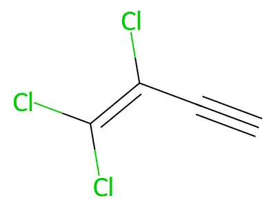 1-Buten-3-yne, trichloro- structure