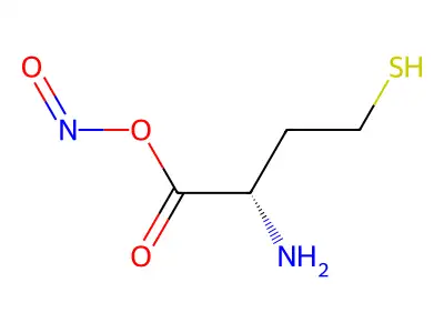 S-Nitrosohomocysteine structure